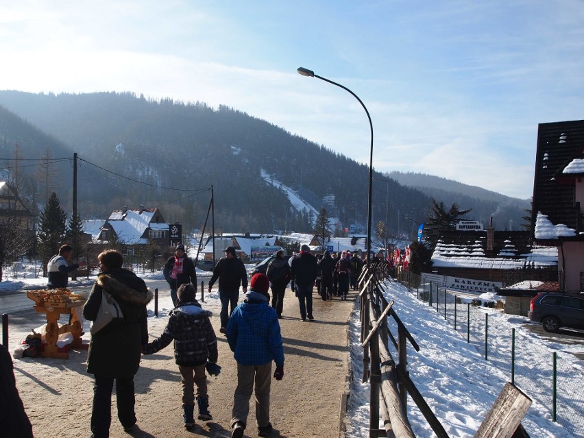 Zakopane. Kibice szykują się na skoki narciarskie [ZDJĘCIA]