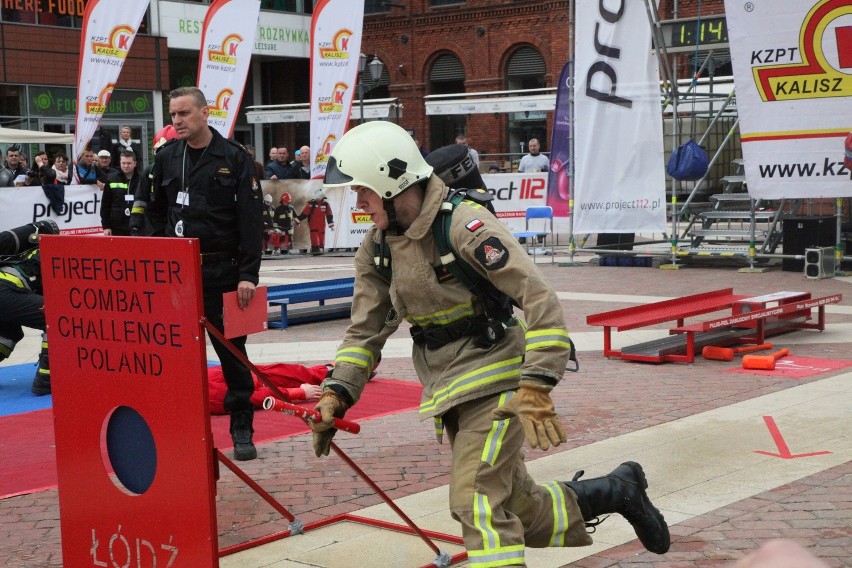 Firefighter Combat Challenge. Strażacy rywalizowali w Łodzi o miano największego twardziela [FOTO]
