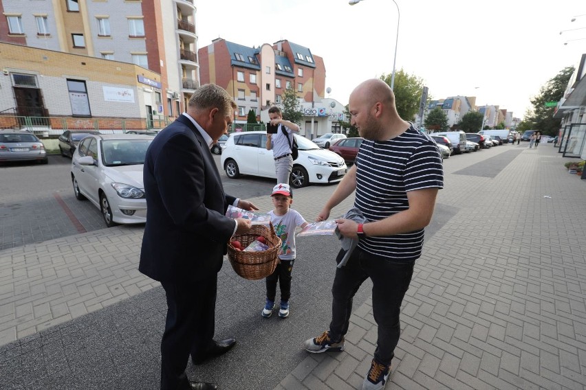 Tadeusz Truskolaski wyruszył na osiedla z kampanią wyborczą