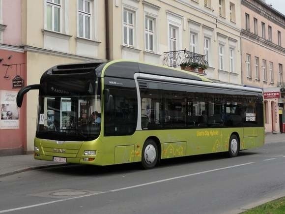 Na wiosnę MPK testowało hybrydowy autobus marki MAN.