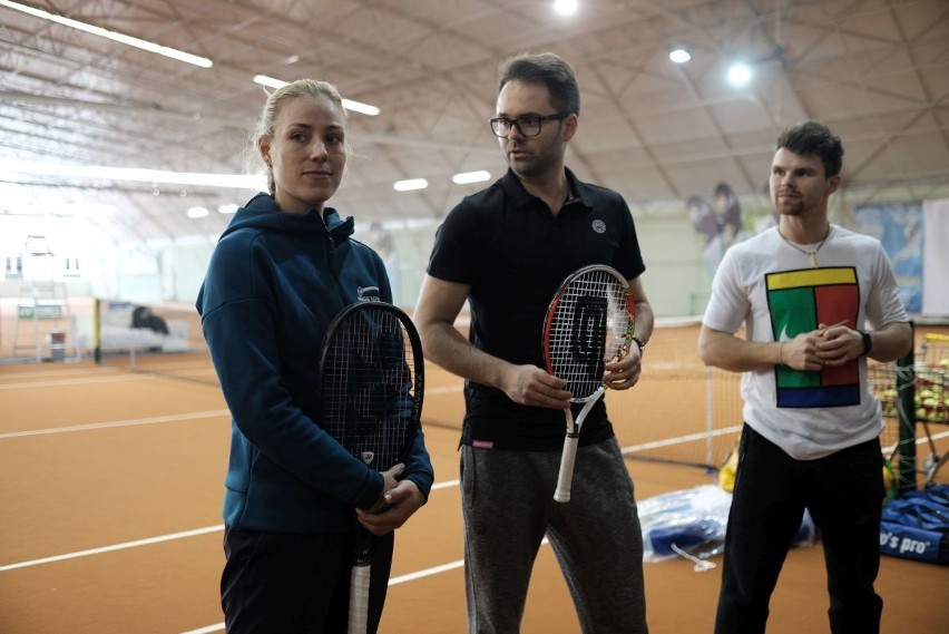 Angelique Kerber uczyła tenisa w Puszczykowie