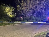 Policyjny pościg ulicami Białogardu. Audi uderzyło w latarnię, 26-latek był poszukiwany [ZDJĘCIA]