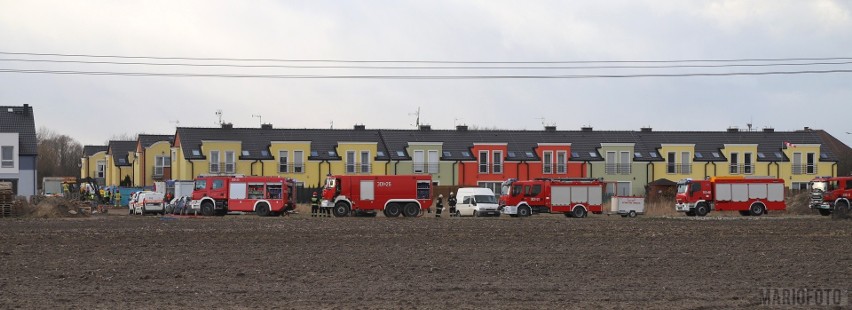 Uszkodzenie rury z gazem w pobliżu osiedla Sady w Opolu