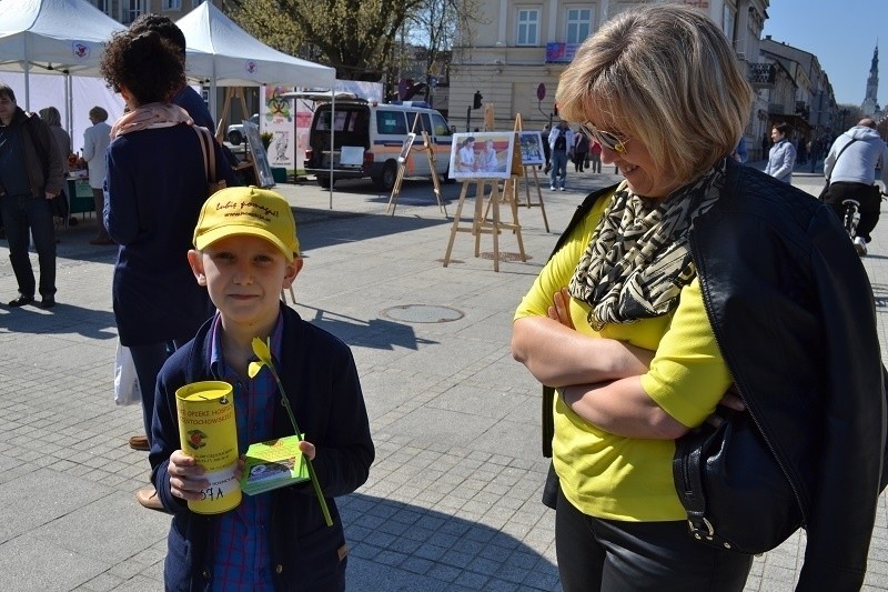 Happening na rzecz hospicjum w Częstochowie