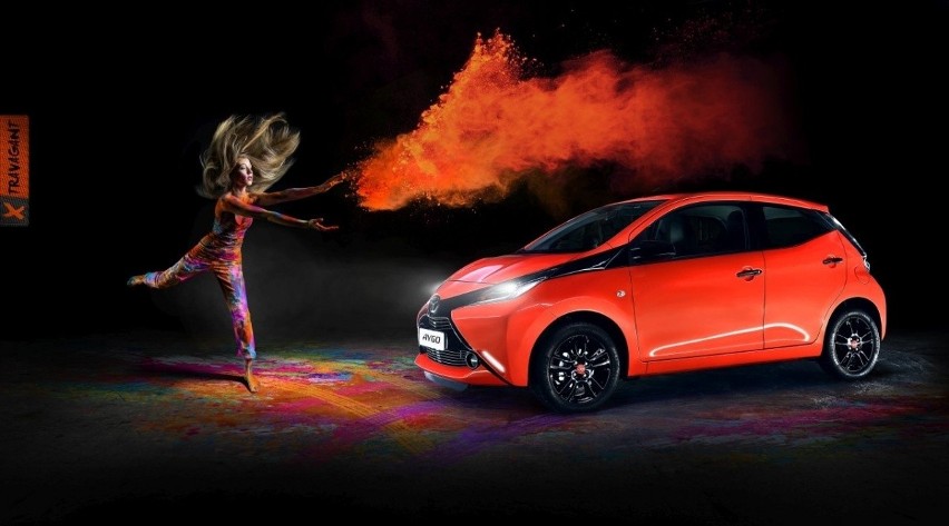 Projektanci Toyoty stworzyli dla modelu AYGO cztery nowe...