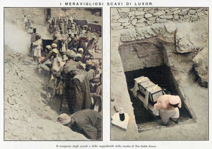 26 listopada 1922 roku otwarto wnętrze grobowca faraona...