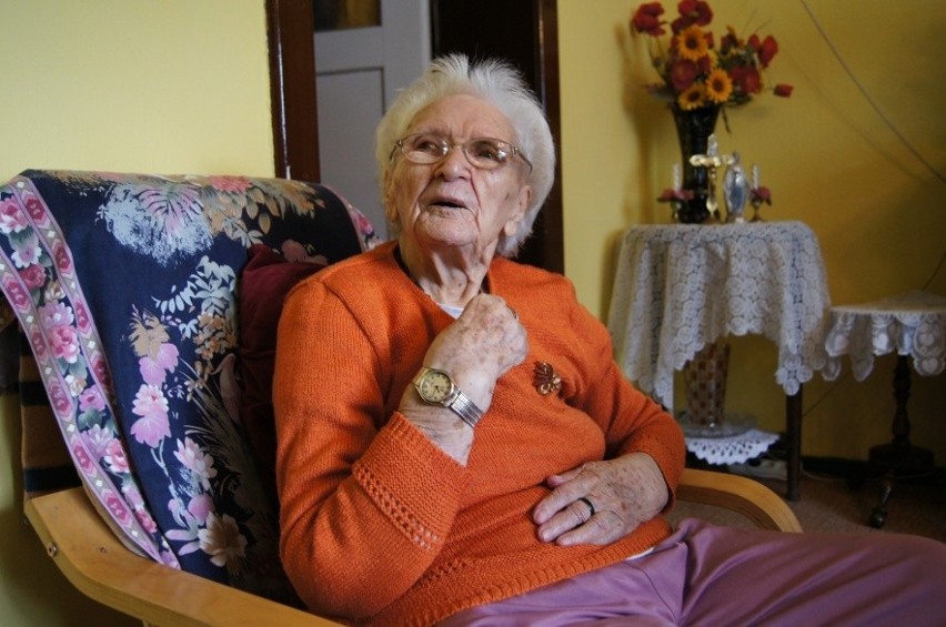 Tekla Juniewicz z Gliwic ma 111 lat! Jej recepta na długowieczność  to głód i bieda