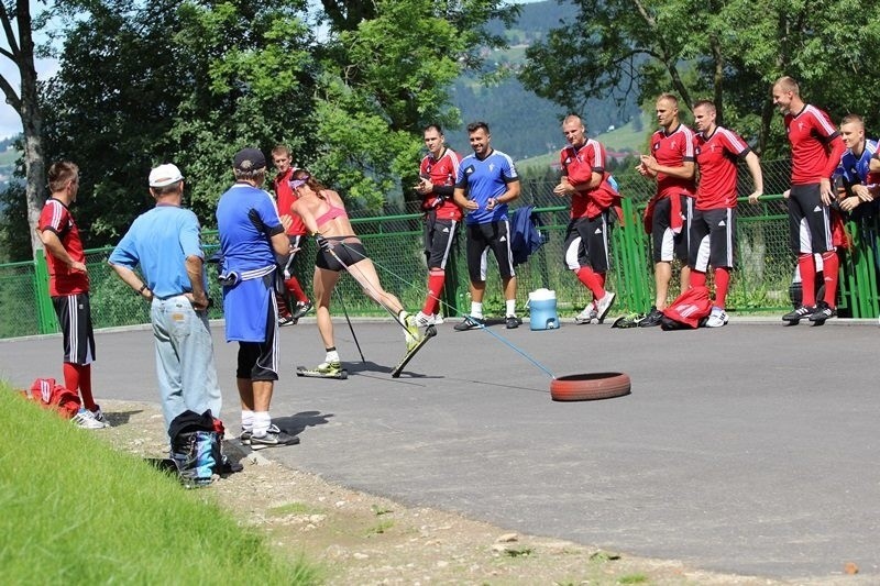 Trening Justyny Kowalczyk w Zakopanem. Górnik Zabrze...