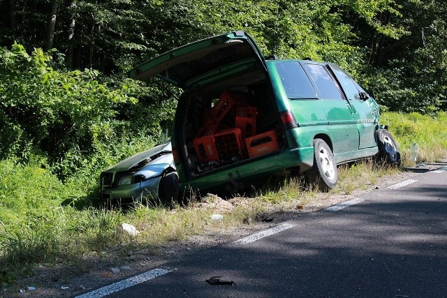 Wypadek w Rudce: Jedna osoba nie żyje, trzy zostały ranne