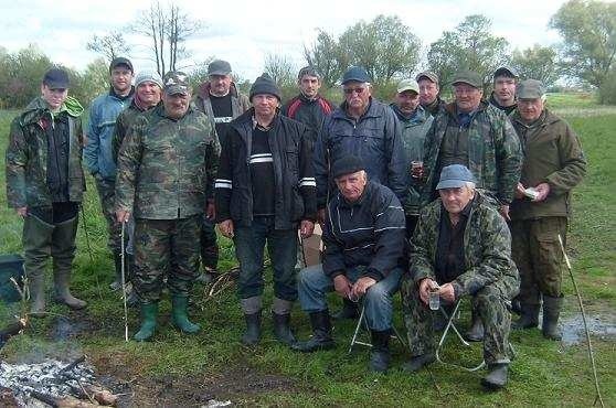 Uczestnicy zawodów w Złotej. 