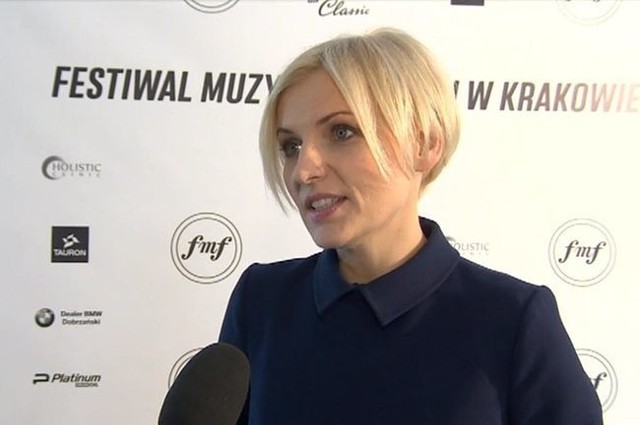 Izabela Helbin, dyrektor Krakowskiego Biura Festiwalowego (fot. Agencja TVN/x-news)