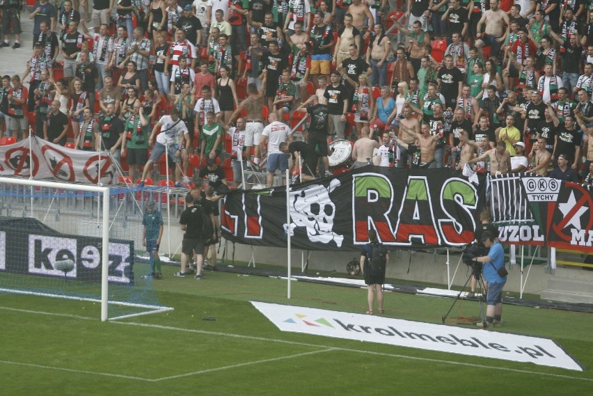 Mecz GKS Tychy - FC Koeln na otwarcie stadionu w Tychach