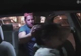 Atak na taksówkarza. Pijany pasażer potraktowany gazem pieprzowym (wideo)