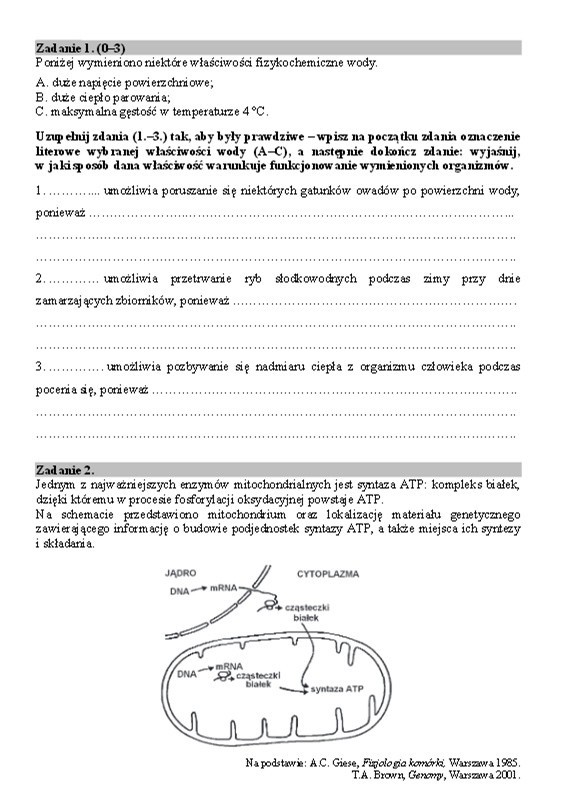 Matura BIOLOGIA 2016 rozszerzona: co było? Arkusz CKE,...