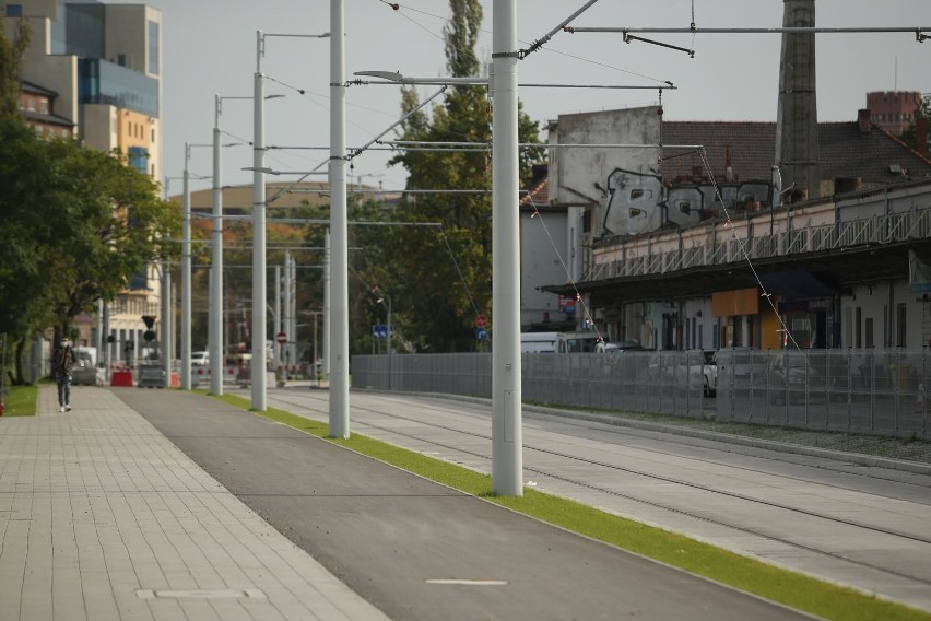 Na dwóch odcinkach trasy autobusowo-tramwajowej na Nowy Dwór...
