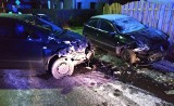 Policyjny pościg w Gliwicach i Knurowie. 29-latek uciekał przed funkcjonariuszami, bo nie miał prawa jazdy. Wjechał w inne auta ZDJĘCIA