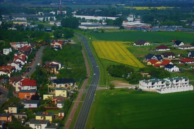 Zobaczcie lotnicze zdjęcia Inowrocławia i okolic.