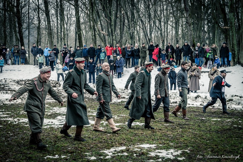 Zimowa bitwa na Mazurach 2019. 100 rekonstruktorów z Polski, Litwy, Niemiec, Rosji i Białorusi w inscenizacji walk z 1915 r. 