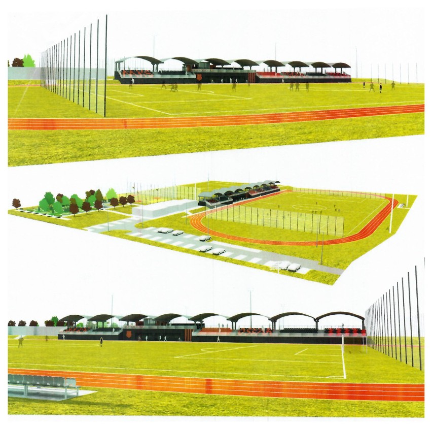 Oskar Przysucha może mieć nowy stadion Zobacz jak będzie wyglądać! (ZDJĘCIA)