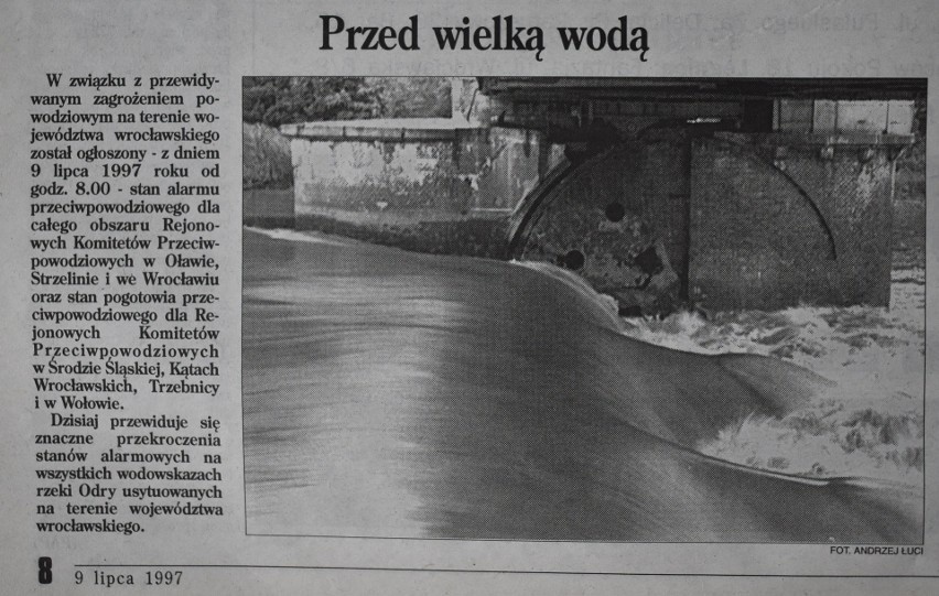 W weekend 12 i 13 lipca, Gazeta Wrocławska informowała, że...