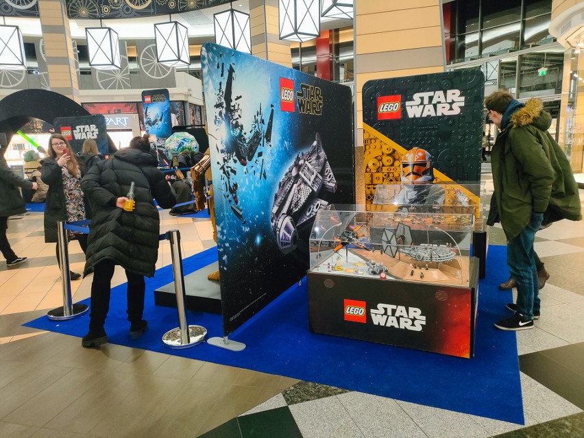Wystawa Lego Star Wars w Silesia City Center w Katowicach...