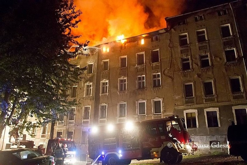 Pożar w Wałbrzychu, 30 sierpnia 2013