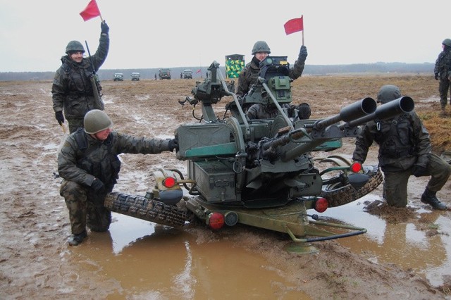 Manewry na poligonie drawskim. Prawie 500 żołnierzy z Koszalina