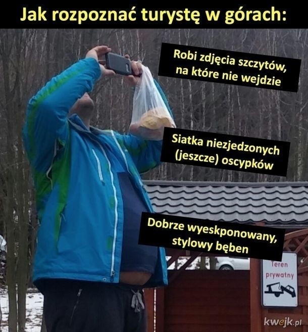 W szpilkach na Giewont, czyl MEMY o wakacjach w Zakopanem