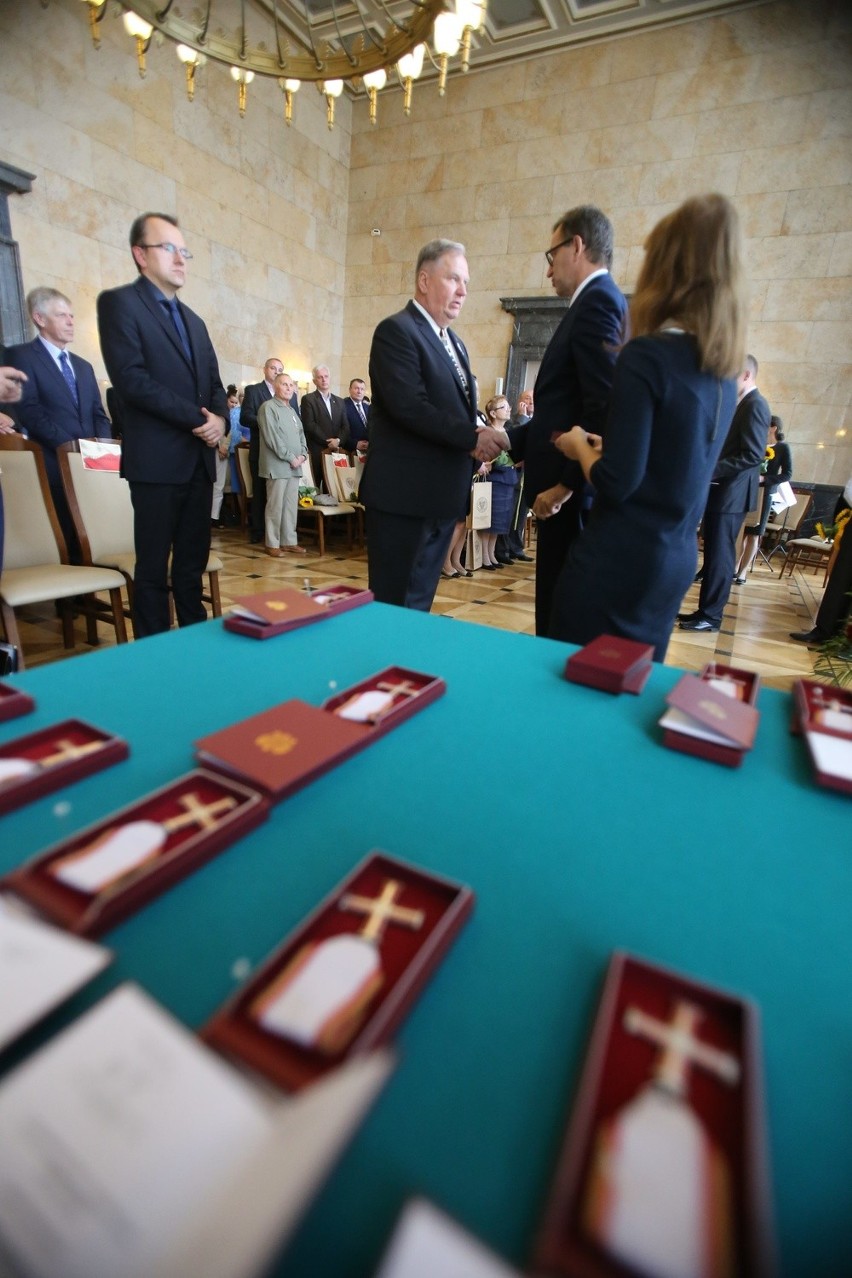 Ceremonia wręczenia Krzyży Wolności i Solidarności w...