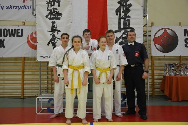 Golubsko-Dobrzyński Klub Karate Kyokushin wystawił czteroosobową drużynę zawodników