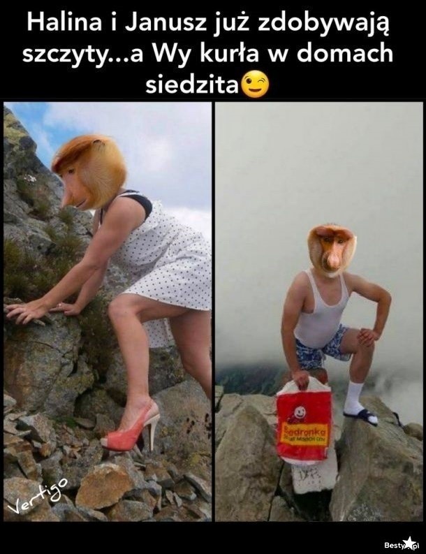 W szpilkach na Giewont, czyl MEMY o wakacjach w Zakopanem