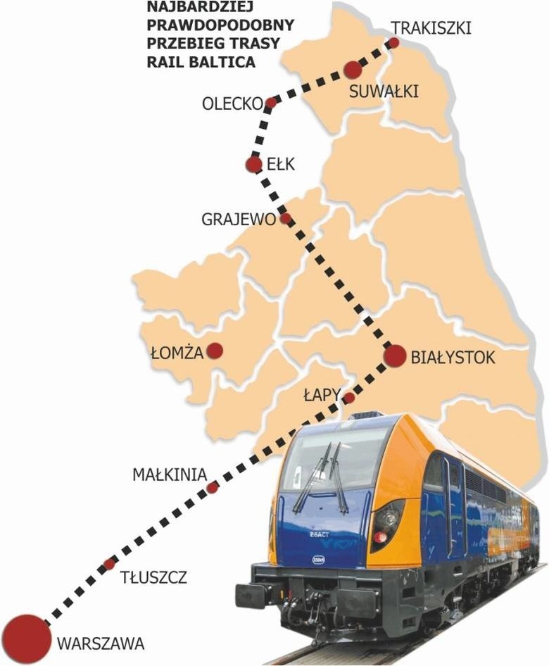 Rail Baltica to część transeuropejskiego korytarza, który w...