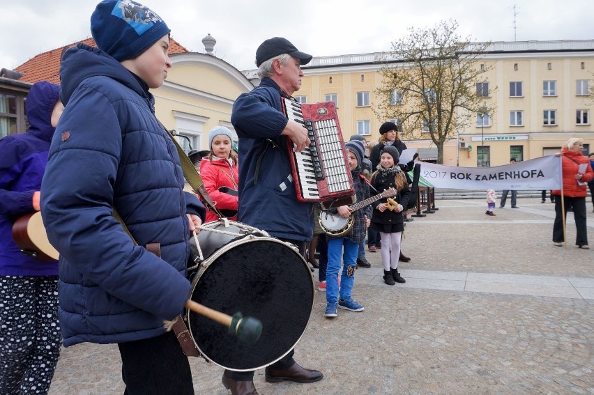 Flashmob z esperantem, czyli skocznie i śpiewnie (zdjęcia)