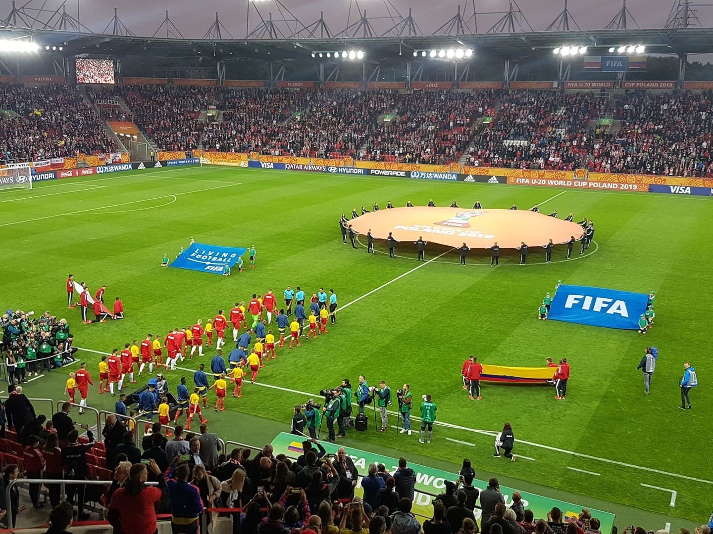 Polska - Kolumbia Mundial U 20 mecz na stadionie Widzewa. Mistrzostwa  świata w piłce nożnej 2019 [FILM] | Dziennik Łódzki