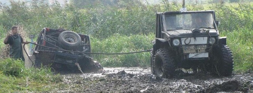 Zlot pojazdów terenowych w Drezdenku