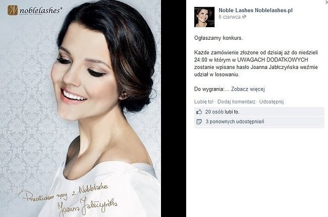 Joanna Jabłczyńska (fot. screen z Facebook.com)