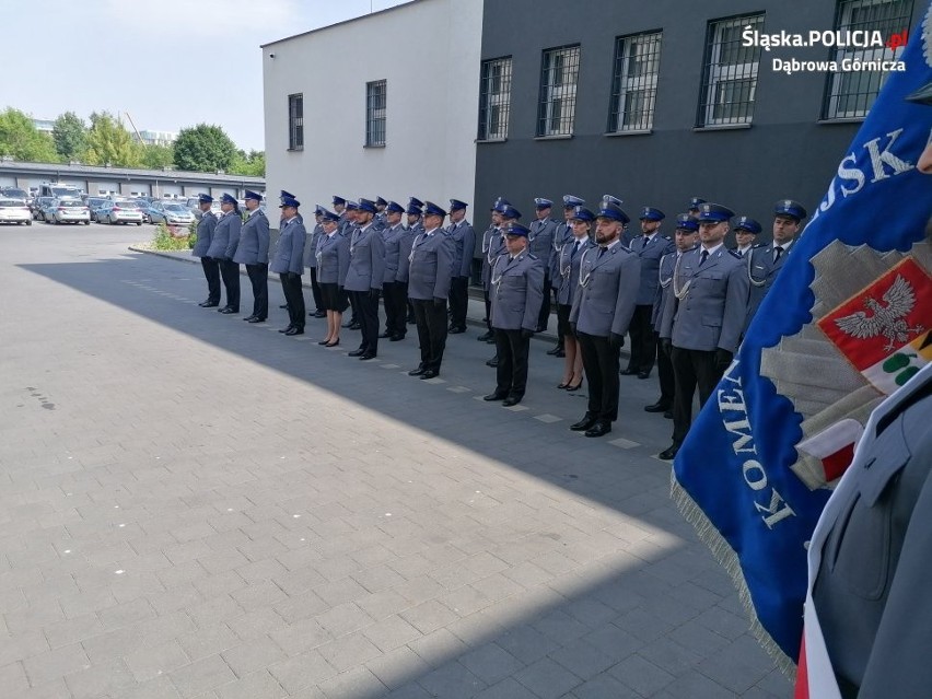 Święto policjantów w KMP w Dąbrowie Górniczej...