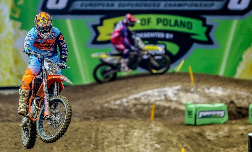 Międzynarodowe mistrzostwa Europy Supercross King of Poland w Ergo Arenie [zdjęcia]