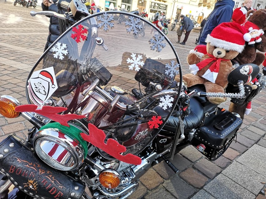 Kraków. Niecodzienne motocykle Mikołajów. Zobacz, jak wyglądają mechaniczne renifery [ZDJĘCIA]