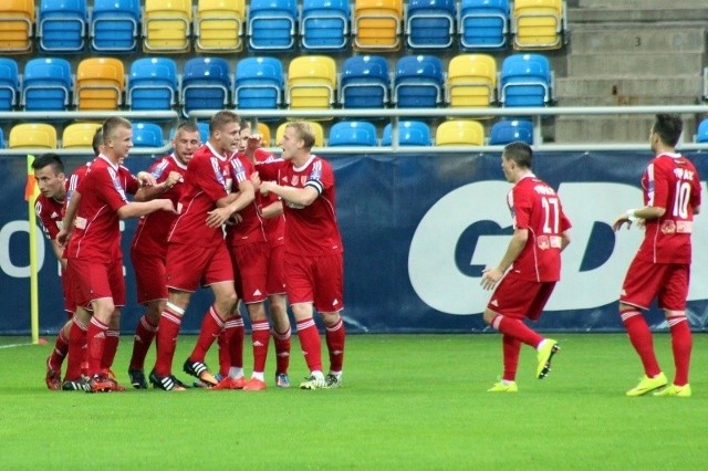 Puchar Polski: Arka Gdynia - Pogoń Siedlce 4:1