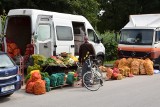 Ceny owoców i warzyw na targu w Jędrzejowie. Jak zmieniły się w ciągu tygodnia? [GALERIA]