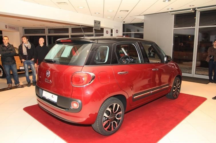 Prezentacja Fiata 500 L w kieleckim salonie - zdjęcia