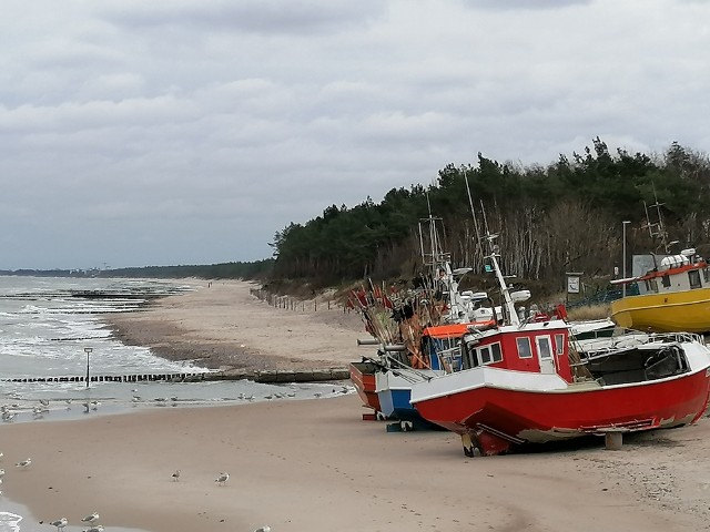 Niedzielne południe na plaży w Sarbinowie oraz w Chłopach. Zobaczcie zdjęcia.