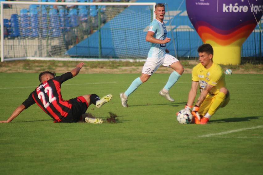 Hutnik Kraków - Pogoń Siedlce. Po godzinie było 1:0... [ZDJĘCIA]