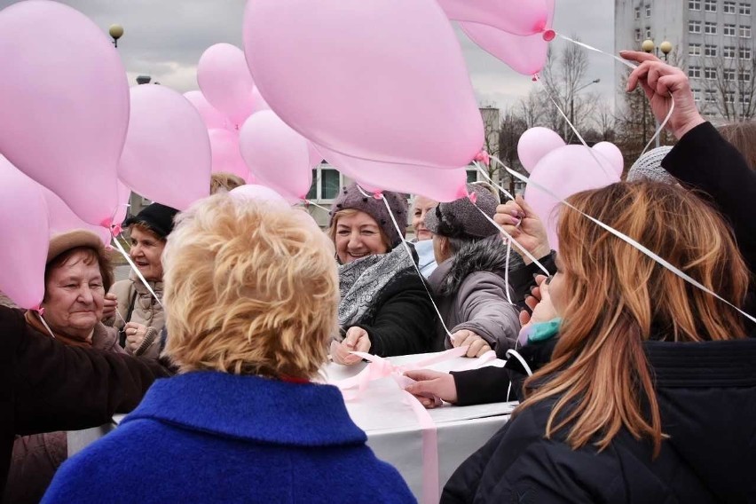 150 różowych balonów poleciało do nieba w Częstochowie
