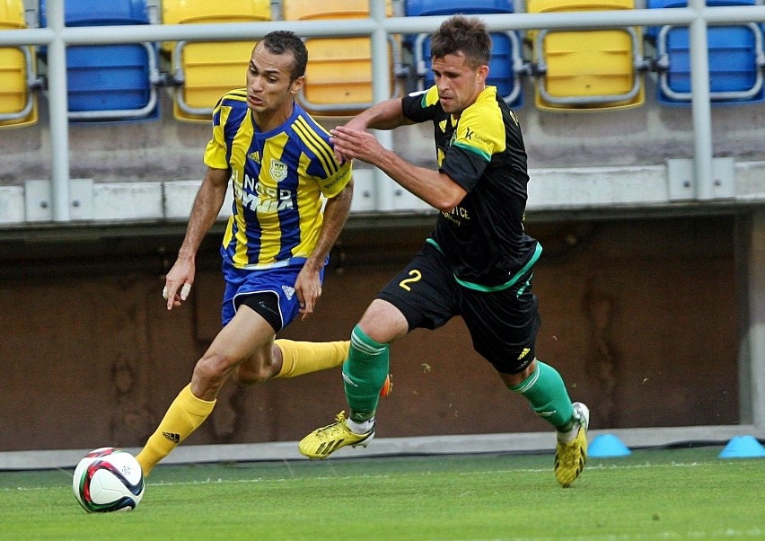 [I LIGA] Arka Gdynia - GKS Katowice 1:0. Strzał rozpaczy w ostatniej akcji dał zwycięstwo gdynianom