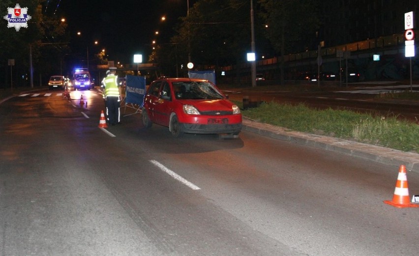Śmiertelny wypadek na ul. Andersa w Lublinie. Nie żyje 79-latek