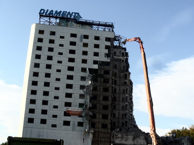 Hotel Diament z Jastrzębia został wyburzony dokładnie 4 lata temu