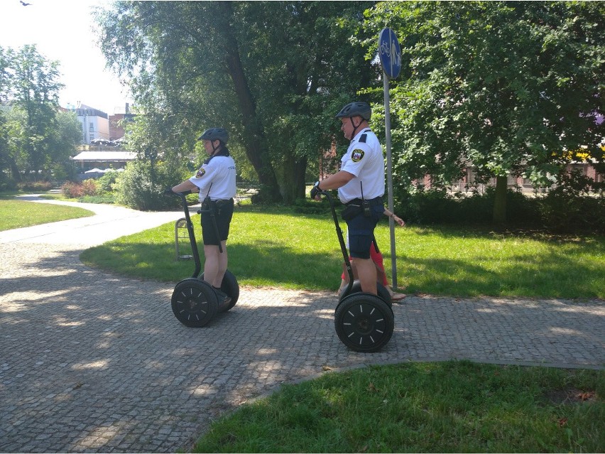 Straż Miejska w Bydgoszczy znowu będzie patrolować na segwayach