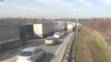 Ogromne utrudnienia na autostradzie A4. Zderzyło się 5 samochodów